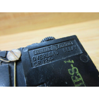 General Electric CR124 Overload Relay - Used