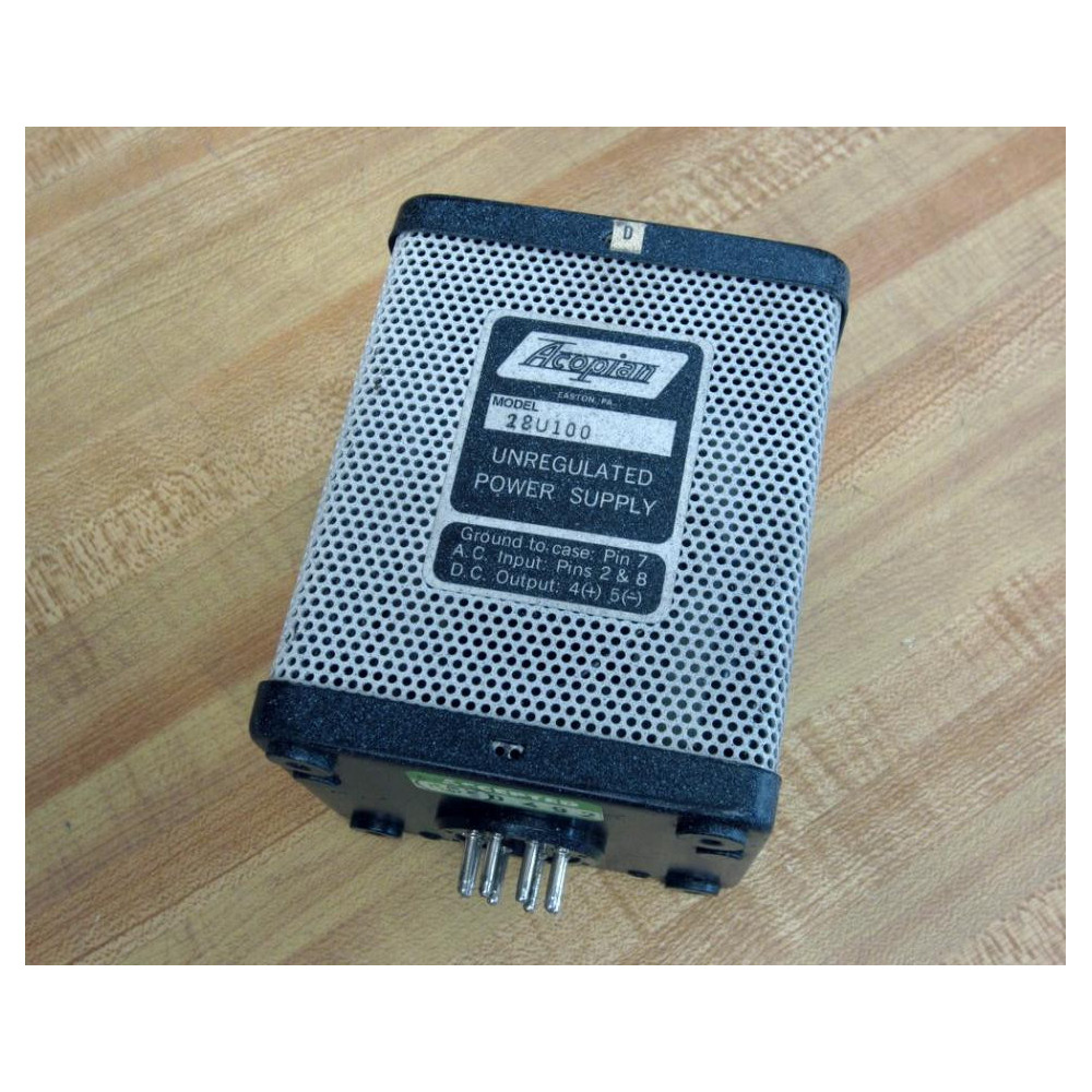 Acopian 28U100 Power Supply - Used Acopian 28U100 Power Supply - Used