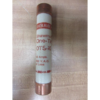 Gould Shawmut Ferraz Trionic OTS40 Fuse (Pack of 2) - New No Box