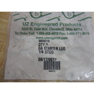 UZ Engineered Products 980015 GA Starter Lug