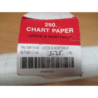 Leeds & Northrup 30619343 Chart Paper 675817-G