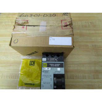 Square D FAF-24020 Circuit Breaker 20A FAF24020
