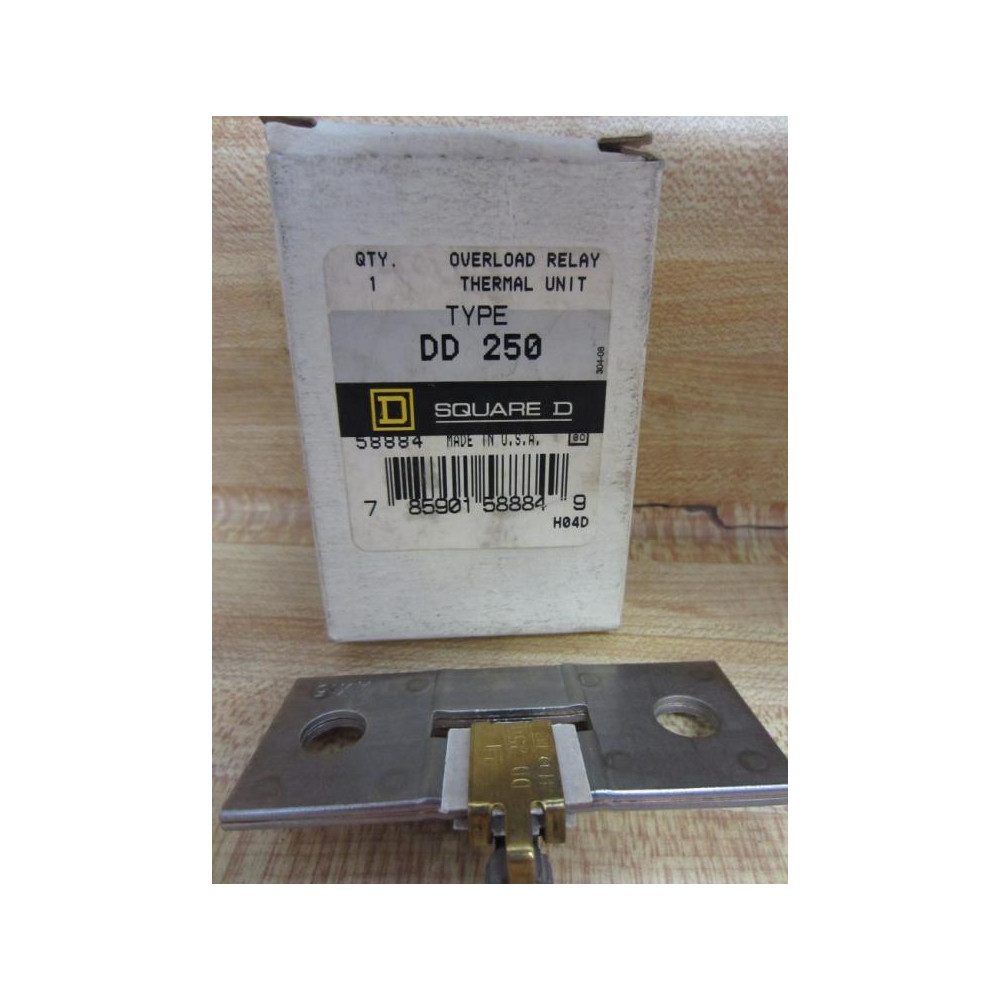 Square D DD250 Overload Relay Heater Element DD250.0