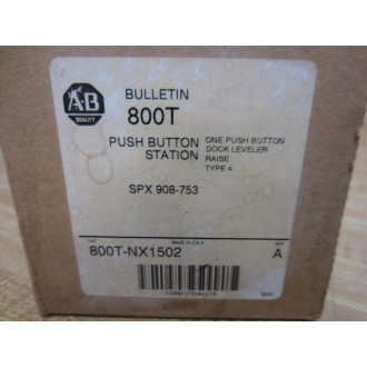 Allen Bradley 800T-NX1502 Push Button Station
