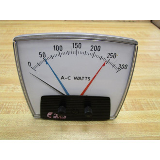 General Electric V430-FAXX-00 A-C Watts Meter 1954 0-300 - Used
