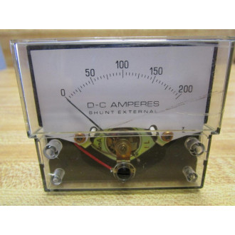 Yokogawa 255224GBRL8JAP D-C Amperes Meter - Used