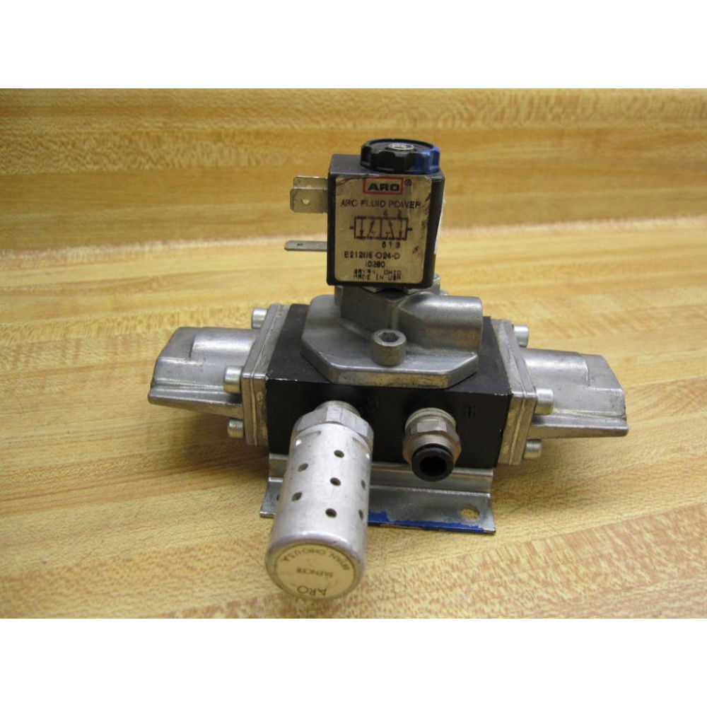 ARO E21286-O24-D Solenoid Air Control Valve - Used