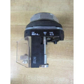 Allen Bradley 800T-A Push Button 800TA Black, W800T-XD1 - Used