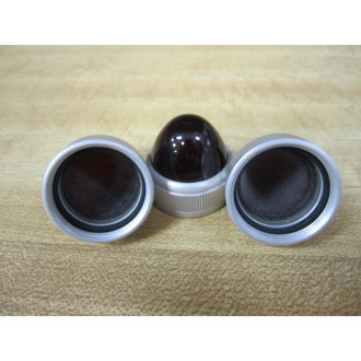 Square D 9001-R2 Red Pilot Light Cap 9001R2 (Pack of 3)