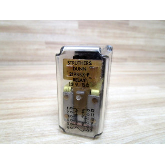 Struthers Dunn 219BBX-P 12V DC Relay