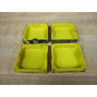 Cutler Hammer E30KA400 Eaton Yellow Feed Hold (Pack of 4) - Used