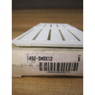 Allen Bradley 1492-SM8X12 Terminal Marker Blanks 1492SM8X12 Series B (Pack of 4)