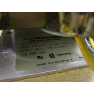 RTE PowerMate EMA-1824D-V Power Supply - New No Box