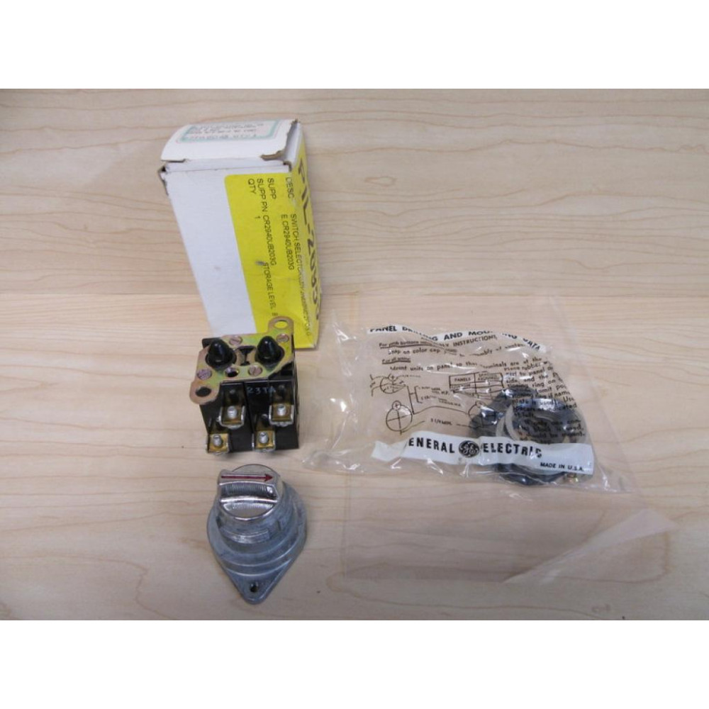 General Electric CR2940UB203G Heavy Duty Oiltight Selector Switch