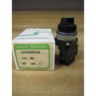 General Electric CR104B82112 Selector Switch CR104G