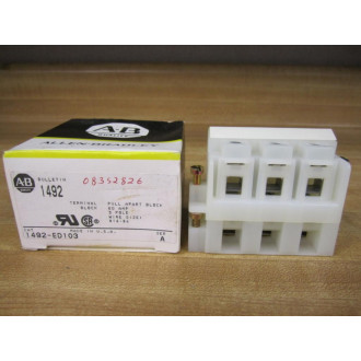 Allen Bradley 1492-ED103 Panel Mount Block 1492ED103