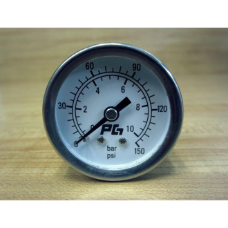 PG PG15150B 1.5" Pressure Gauge 150 PSI - Used
