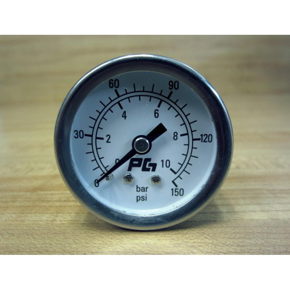 PG PG15150B 1.5" Pressure Gauge 150 PSI - Used