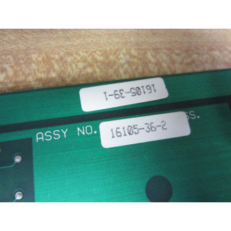 Moore 16105-36-2 Circuit Board 16105-39-1 - Used