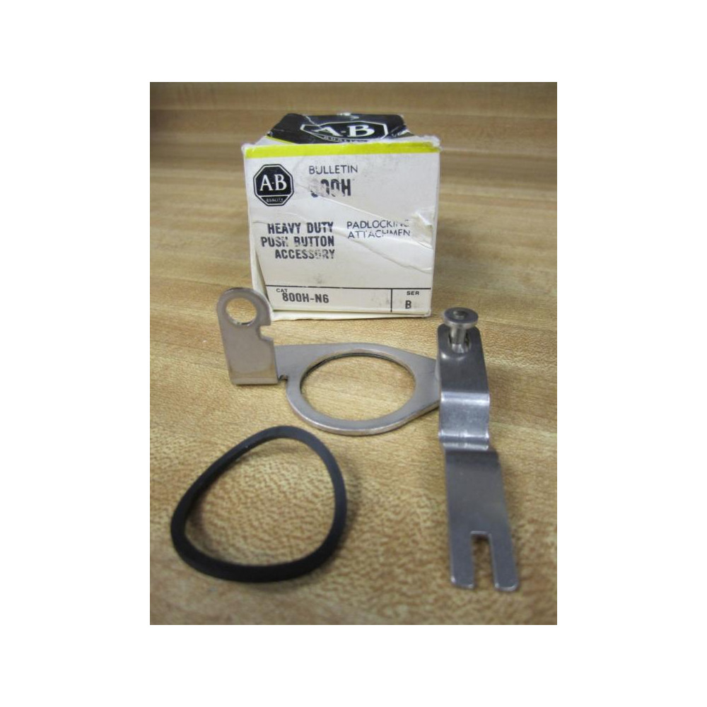 Allen Bradley 800H-N6 Padlocking Attachment 800HN6 No Legend