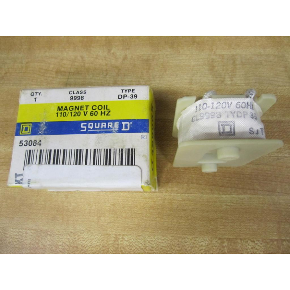 Square D 9998-DP-39 Coil 9998DP39