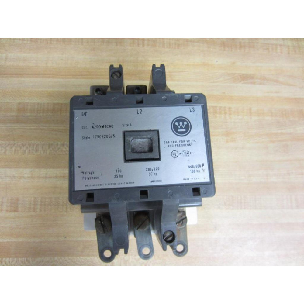 Westinghouse A200M4CAC Starter
