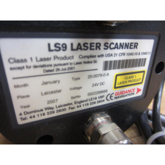 Guidance Navigation LS9 Laser Scanner - Parts Only