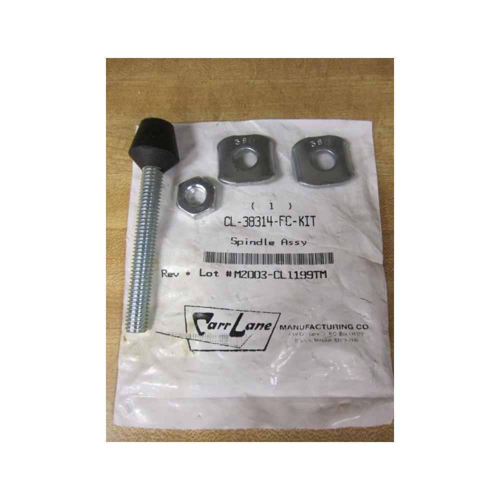 Carr Lane CL-38314-FC-KIT Spindle Assembly CL38314FCKIT