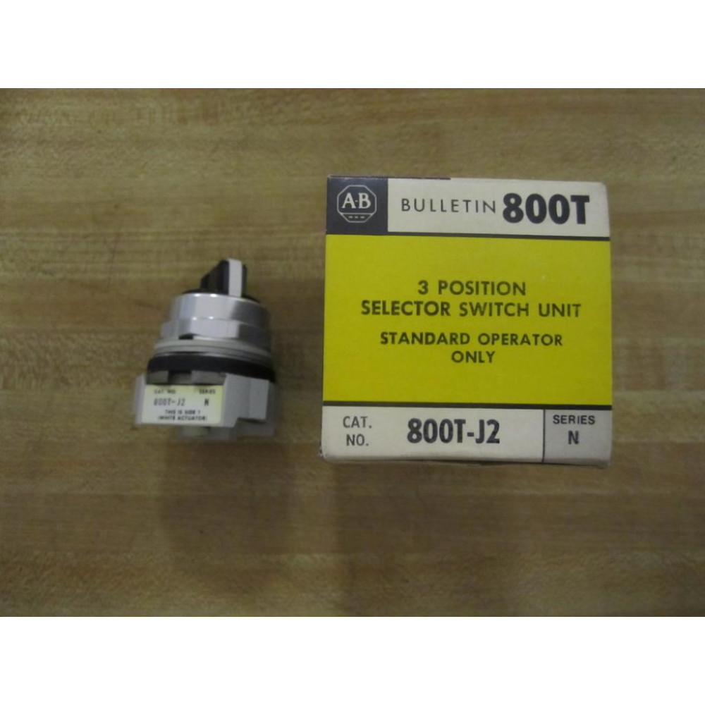 Allen Bradley 800T-J2 Selector Switch 800TJ2 Ser. N