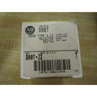 Allen Bradley 800T-J2 Selector Switch 800TJ2 Ser. N
