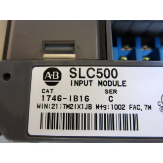 Allen Bradley 1746-IB16 Input  Module 1746IB16 Ser.C - Used