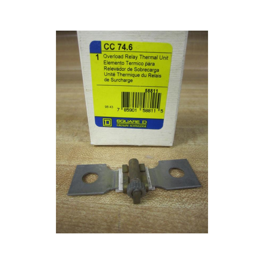 Square D CC74.6 Overload Relay heater CC746