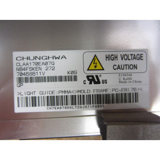 Chunghwa CLAA170EA07Q Color LCD Screen - Used