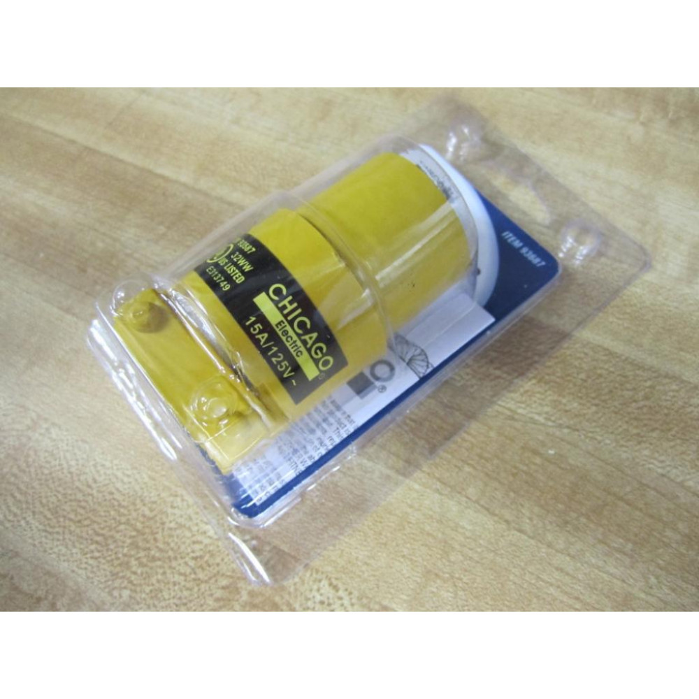 Chicago Electric 93687 Female U-Ground Connector E313749