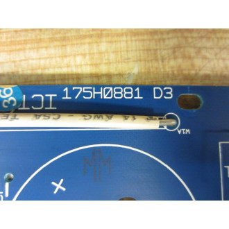 175H0881 D3 Circuit Board 175H3234 065301G063 - Used