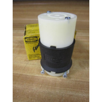 Hubbell HBL2523 Locking Connector 20A