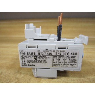 Allen Bradley 193-EA1FB Overload Relay 193EA1FB 3.7-12A - New No Box