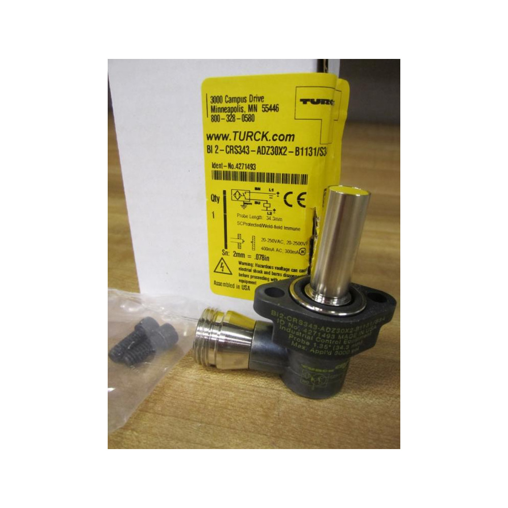 Turck BI2-CRS343-ADZ30X2-B1131S34 Proximity 4271493