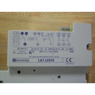 Telemecanique LA1-LC010 Auxiliary Contact LA1LC010