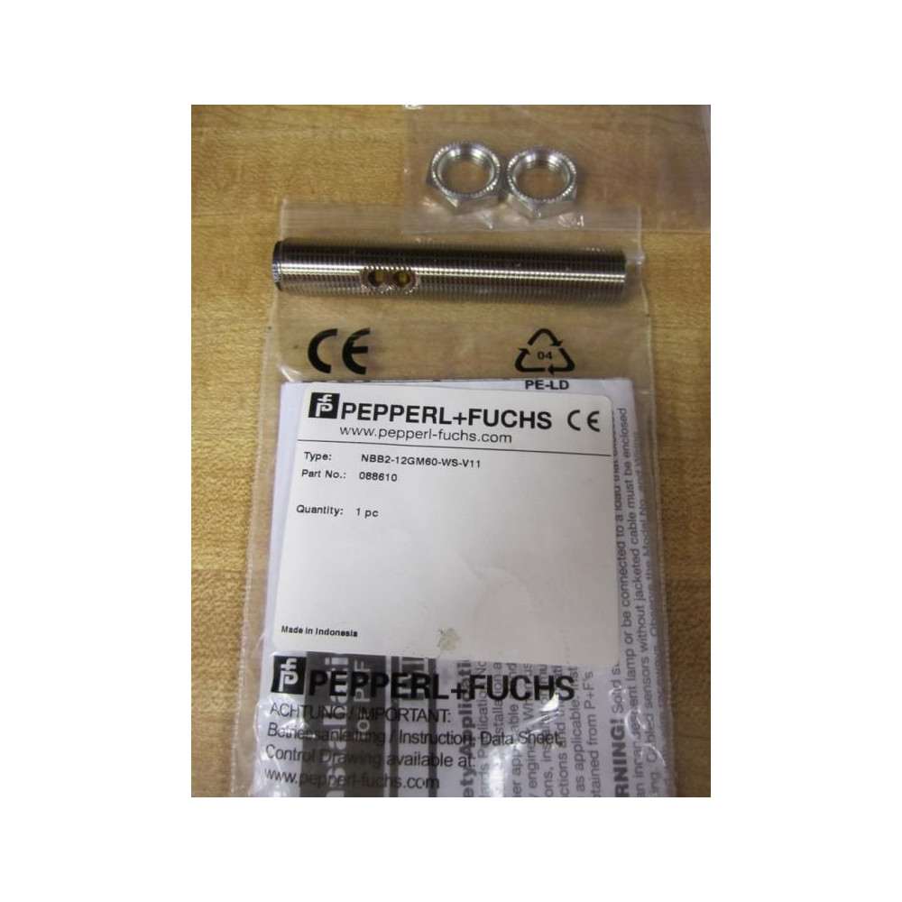 Pepperl + Fuchs 088610 Proximity Switch NBB2-12GM60-WS-V11