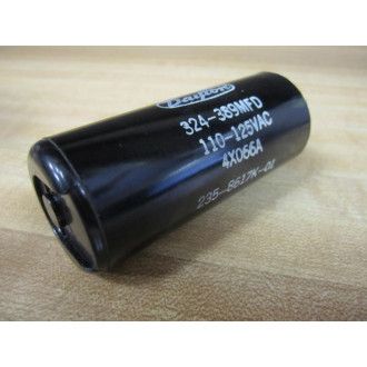 Dayton 4X066A Capacitor 324-389MFD 110-125VAC