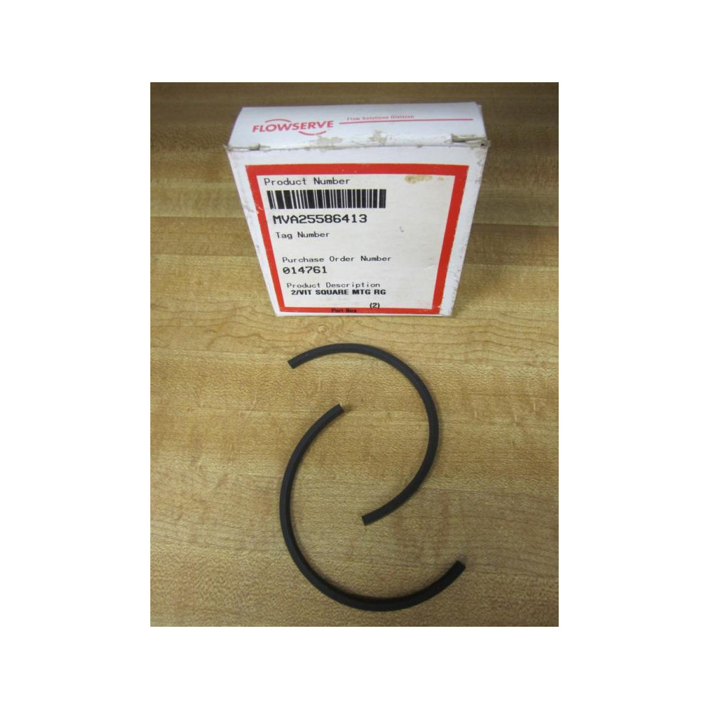 Flowserve MVA25586413 2Vit Square Mounting Rings (Pack of 2)