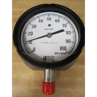 Weksler Instruments BL44P-WM2LB Bellows Low Pressure Gauge BL44PWM2LB