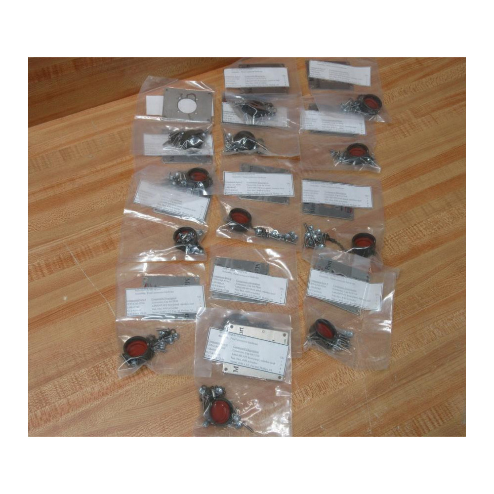Amphenol ASY-HDWR-MTAP2-01 Panel Connector Hardware (Pack of 13) Amphenol ASY-HDWR-MTAP2-01 Panel Connector Hardware (Pack of 13)