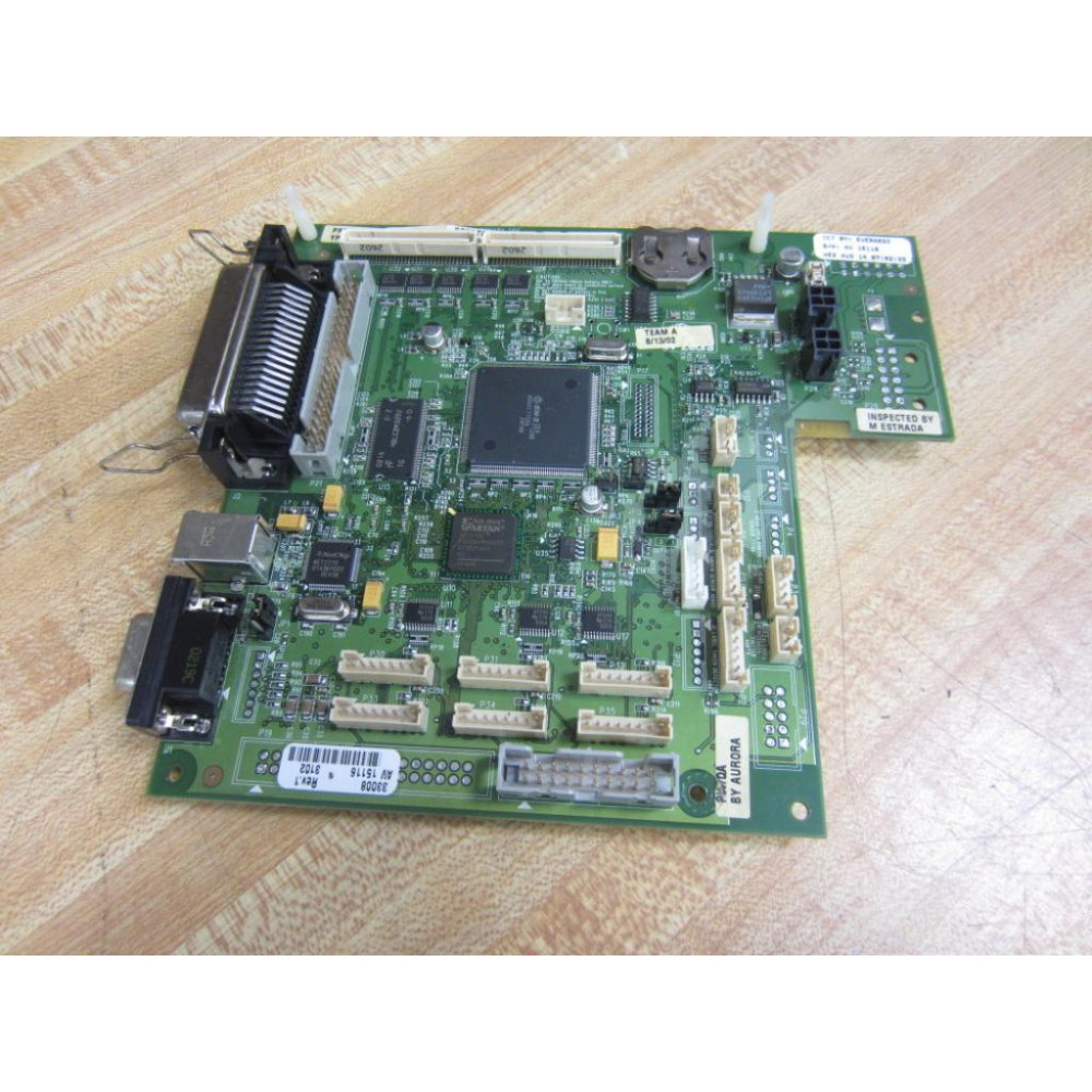 Zebra 33012 Main Logic  Board 33012 Rev.3 33008 Rev.1 - Used