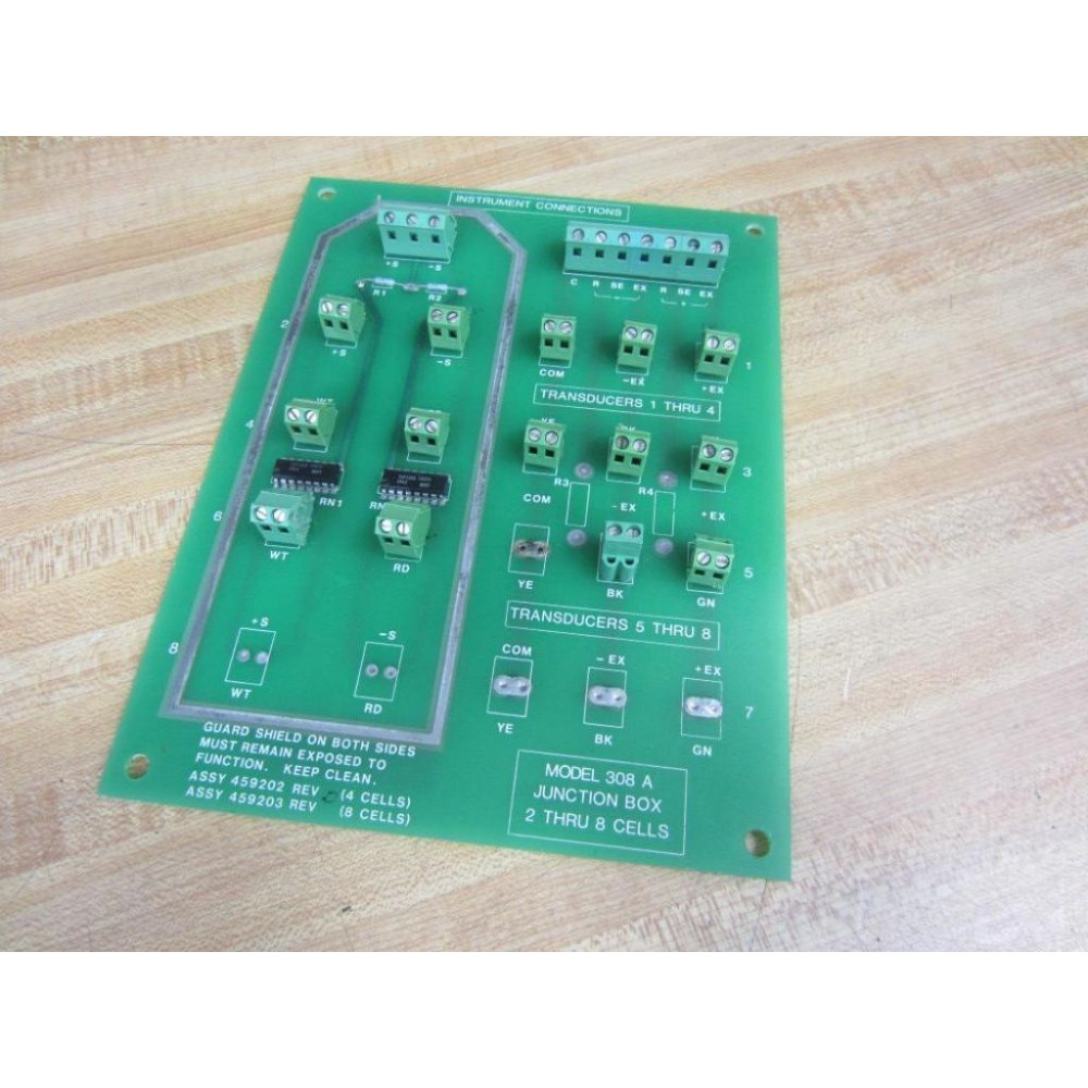 308 A Junction Box Board 459202 4 Cell - Used