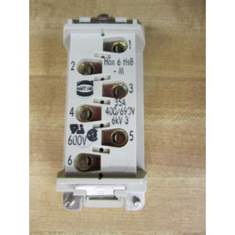 Harting 09310062601 Connector HAN-6HSB-MS - New No Box