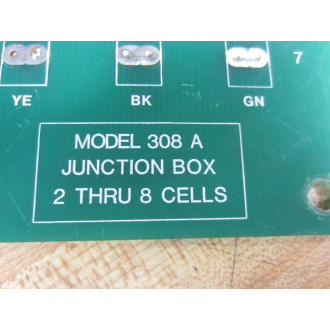 308 A Junction Box Board 459202 3 Cell - Used