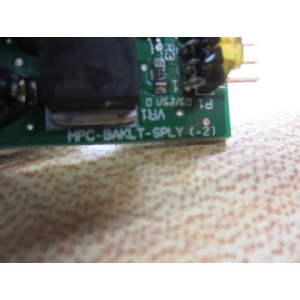 MPC-BAKLT-SPLY Circuit Board MPC-BAKLT-SPLY (-2) - Used