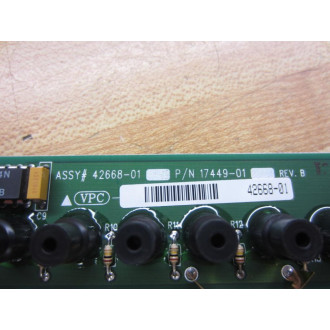 VPC 17449-01 Circuit Board 42668-01 Rev B - New No Box